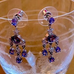 💜Tanzanite Dangle Earrings💜